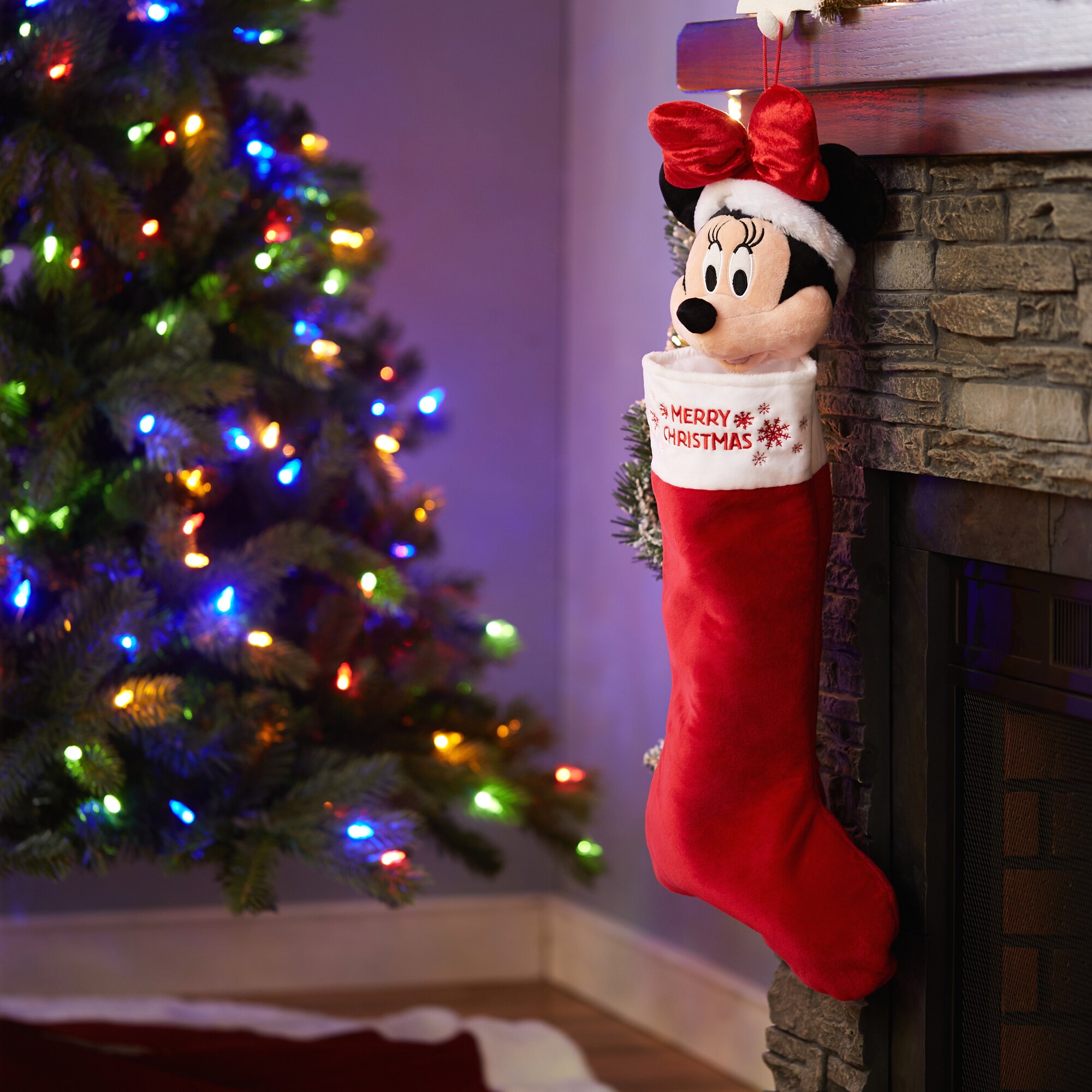 STOCKING Disney Mickey  Grinch Christmas Hanging Primark Home Xmas Decoration 