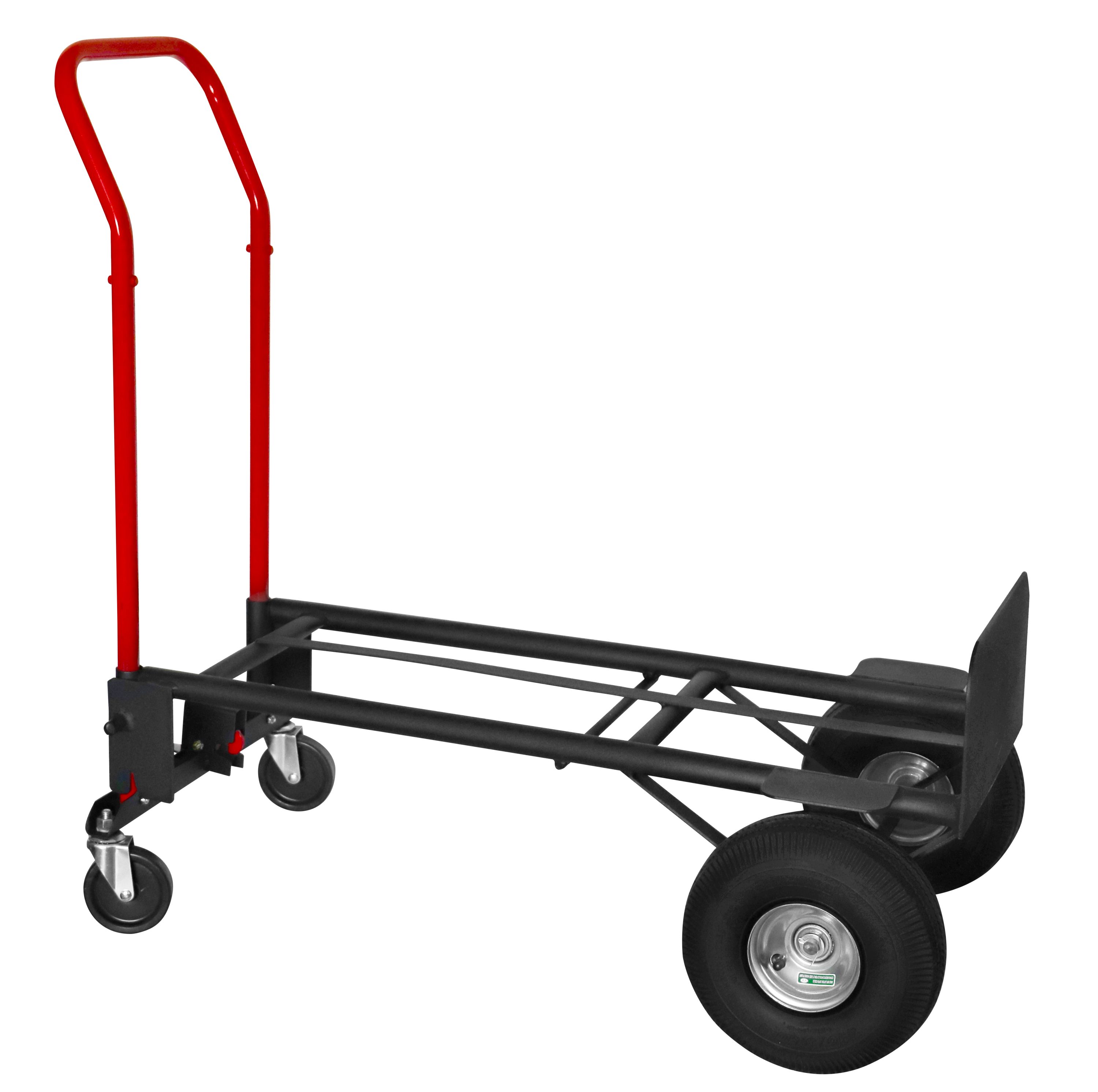 Capacity Strongway Hand Truck with Flat-Free Tires 800-Lb 