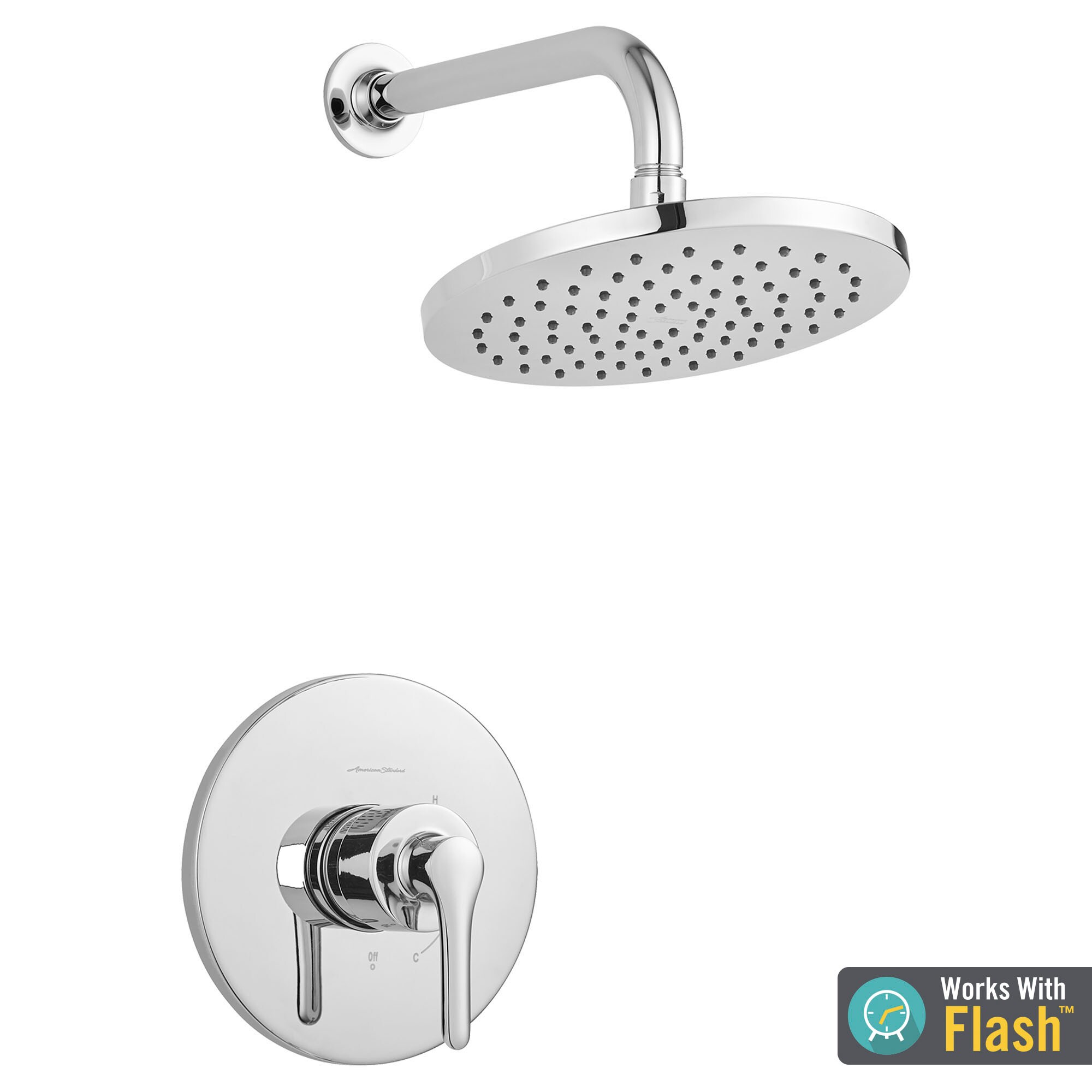 American Standard Studio s Polished Chrome 1-handle Shower Faucet 