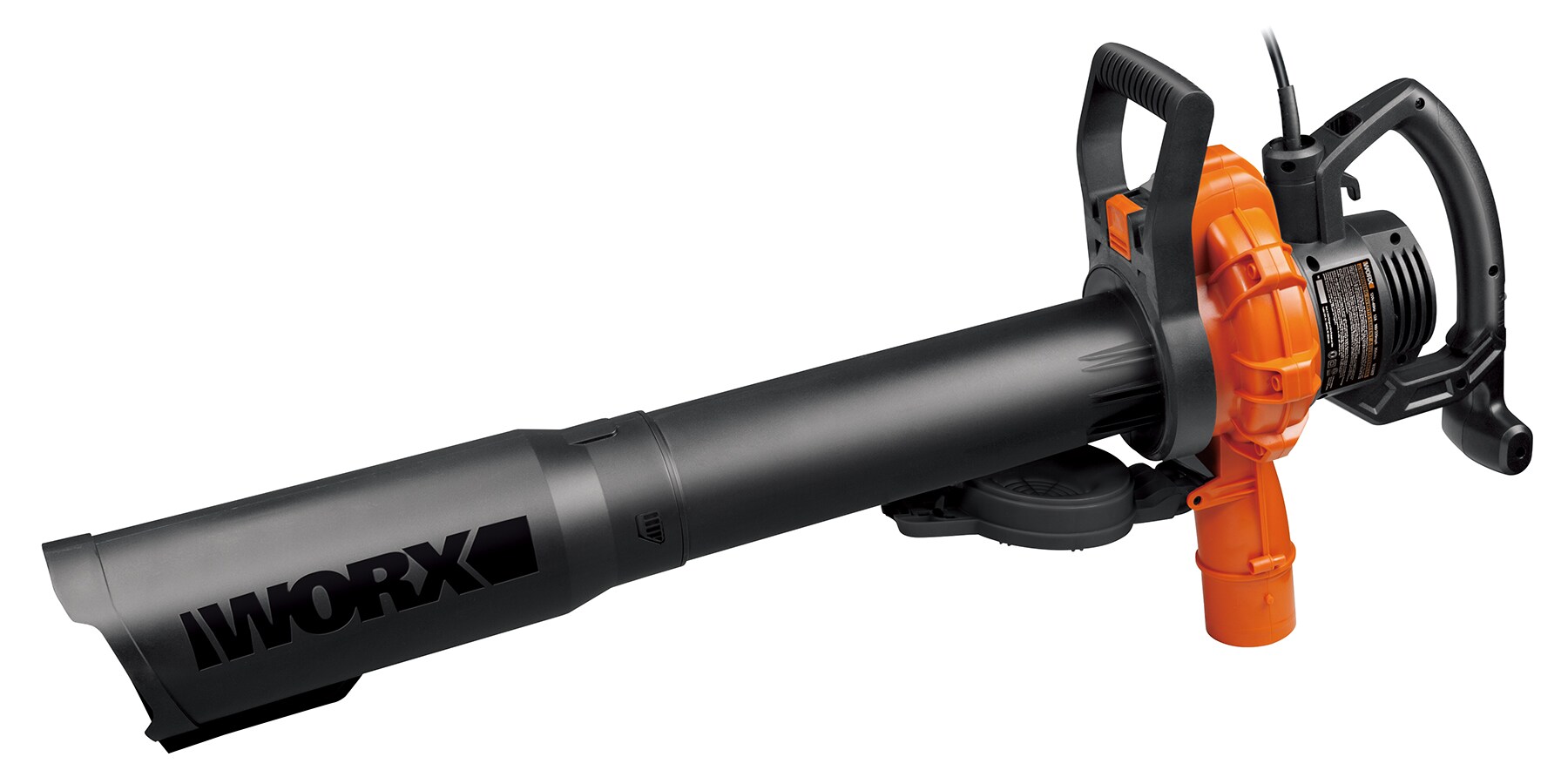 WORX 12-Amp 400-CFM 250-MPH Corded Electric Leaf Blower (Vacuum Kit Included)