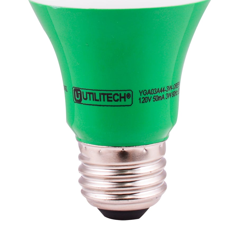 Utilitech LED 3-Watt Green Light Bulb New Boxes Free Shipping 1 