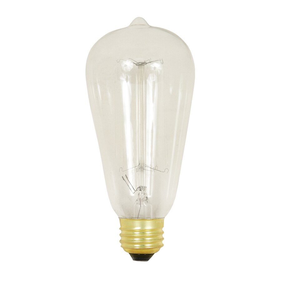 Feit Electric 60-Watt Dimmable Decorative Incandescent Light Bulb in the  Incandescent Light Bulbs department at Lowes.com
