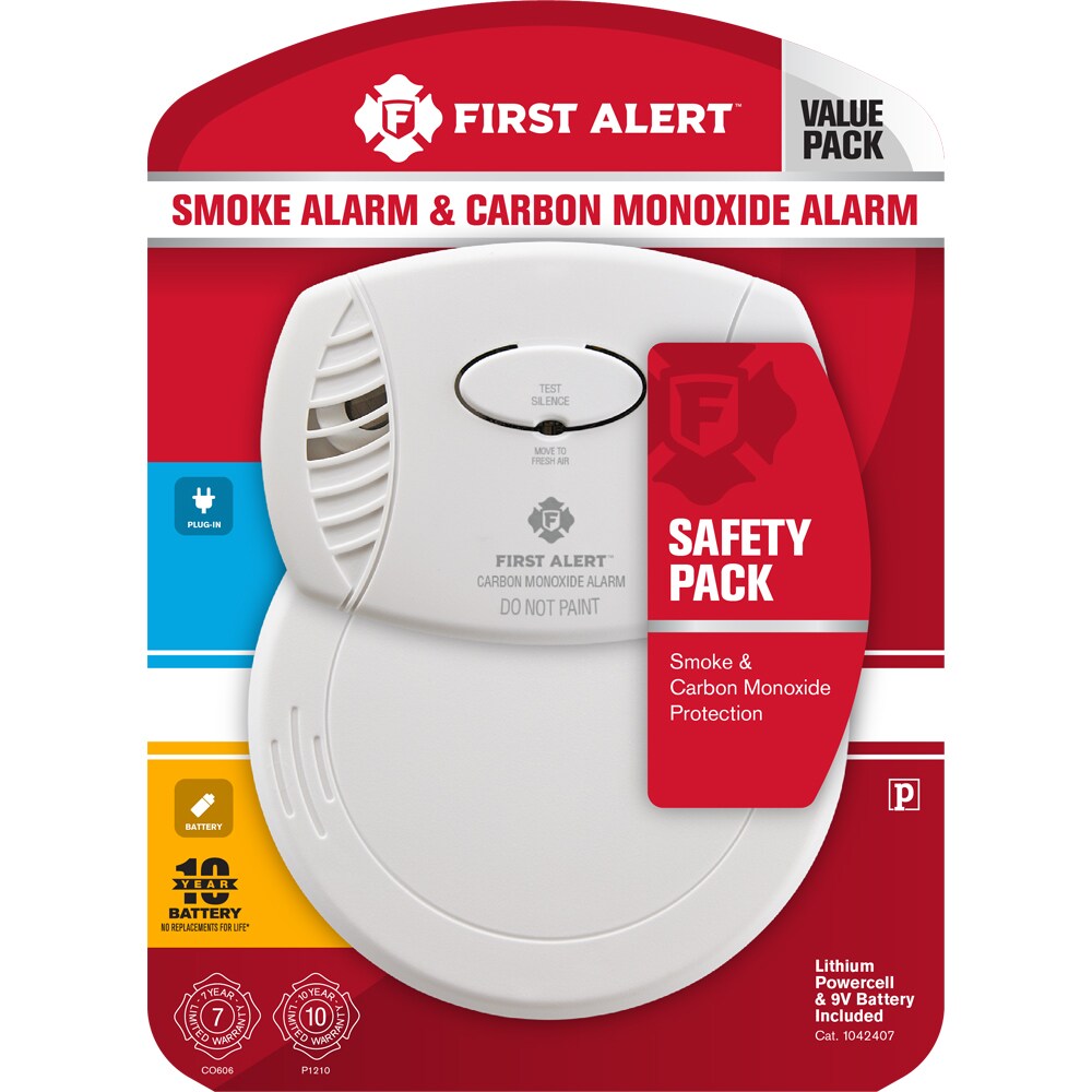 Details about   2 in 1Combo CO Detector& Smoke Sensor Carbon Monoxide Detector &Smoke Fire Alarm 