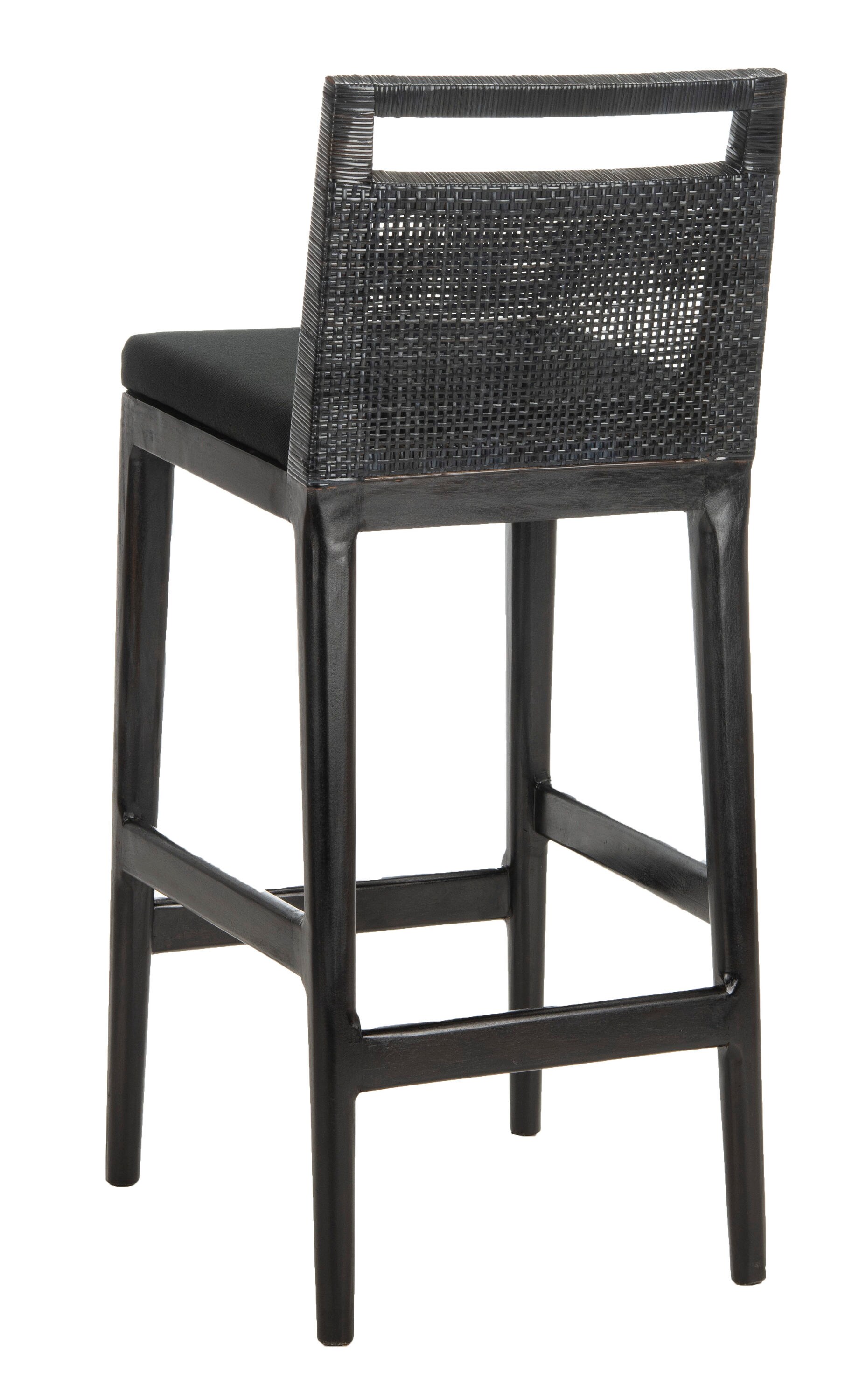 safavieh darin black bar stool