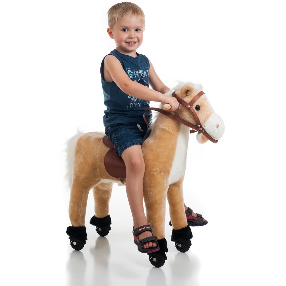 Toy Time Toy Time Plush Walking Horse- Ride-On for Kids Riding Toys