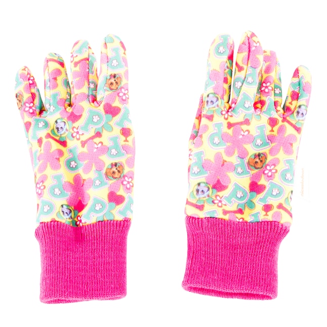 Pack of 1 Midwest Gloves & Gear PWG102T Paw Patrol Girls Jersey Garden Toddler Gloves Multicolor 2 Count 