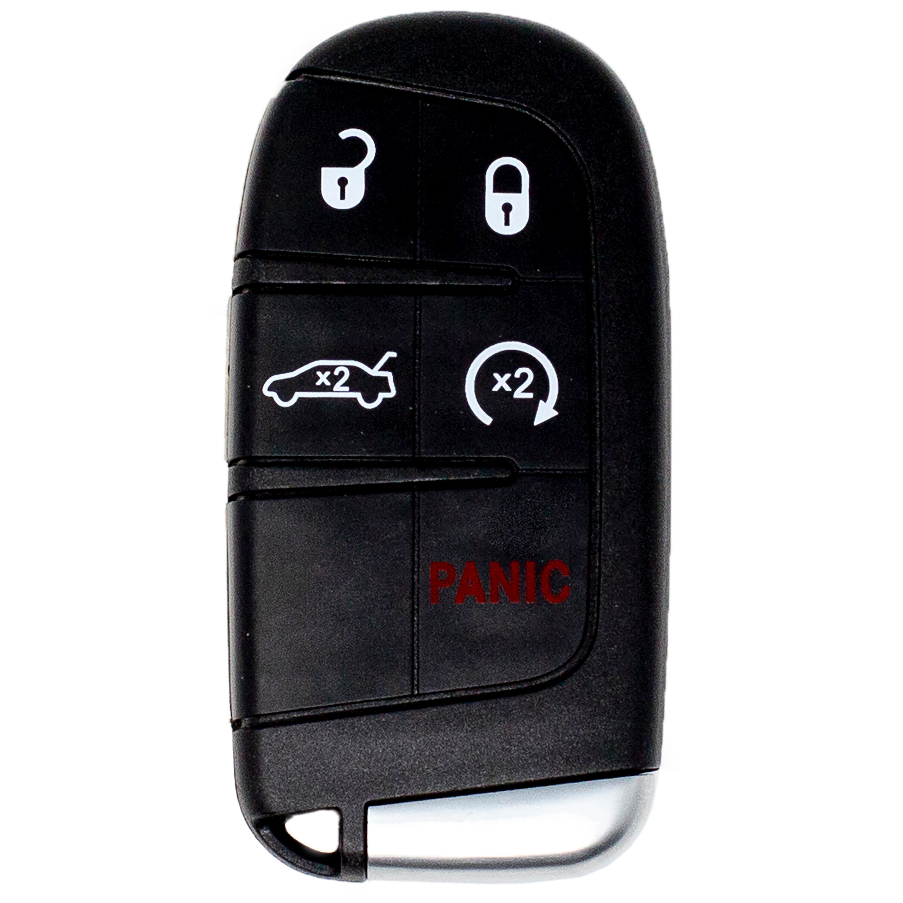 Car Keys Express Aftermarket Replacement OEM Remote Key for Chrysler/Dodge/Jeep with Remote Start 4 Button