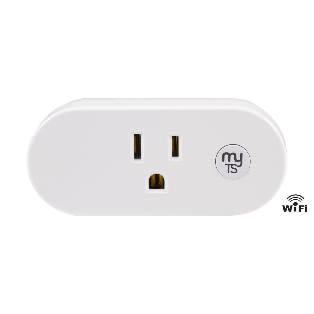 myTouchSmart 120-Volt 1-Outlet Indoor Wi-Fi Compatibility Smart Plug at  Lowes.com