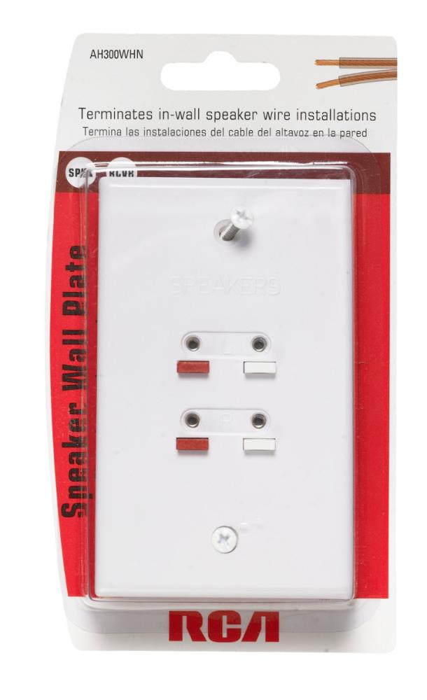 New NuTone IA-30WH Audio wall plate RCA connection 
