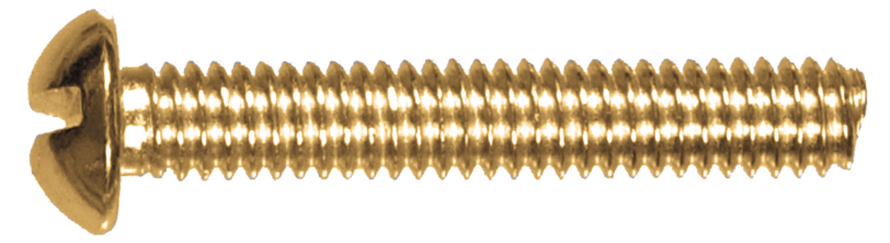 #4/40 X 3/16" SLOTTED FLAT HEAD SBH BRASS MACHINE SCREWS-25 COUNT FOR SLOT CARS 