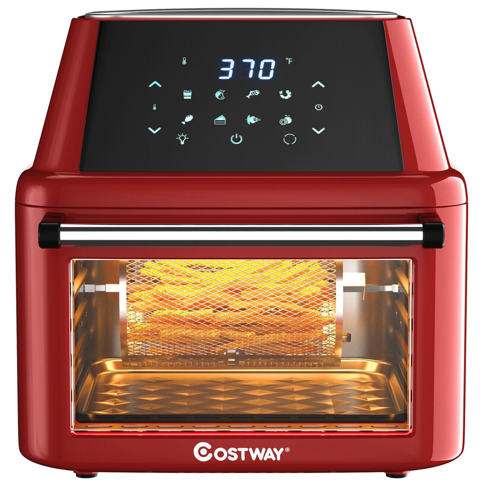 PowerXL 10-in-1 1500W 6-qt Pro XLT Air Fryer Oven w/ Rotisserie CHOOSE COLOR 