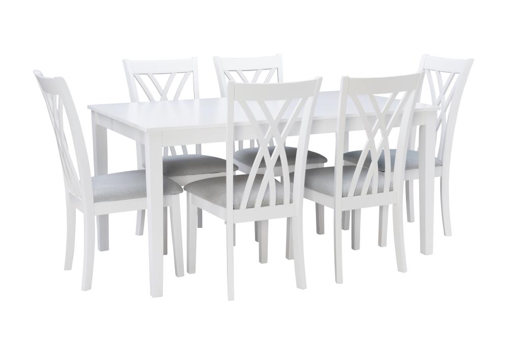 gisella 7 piece dining set