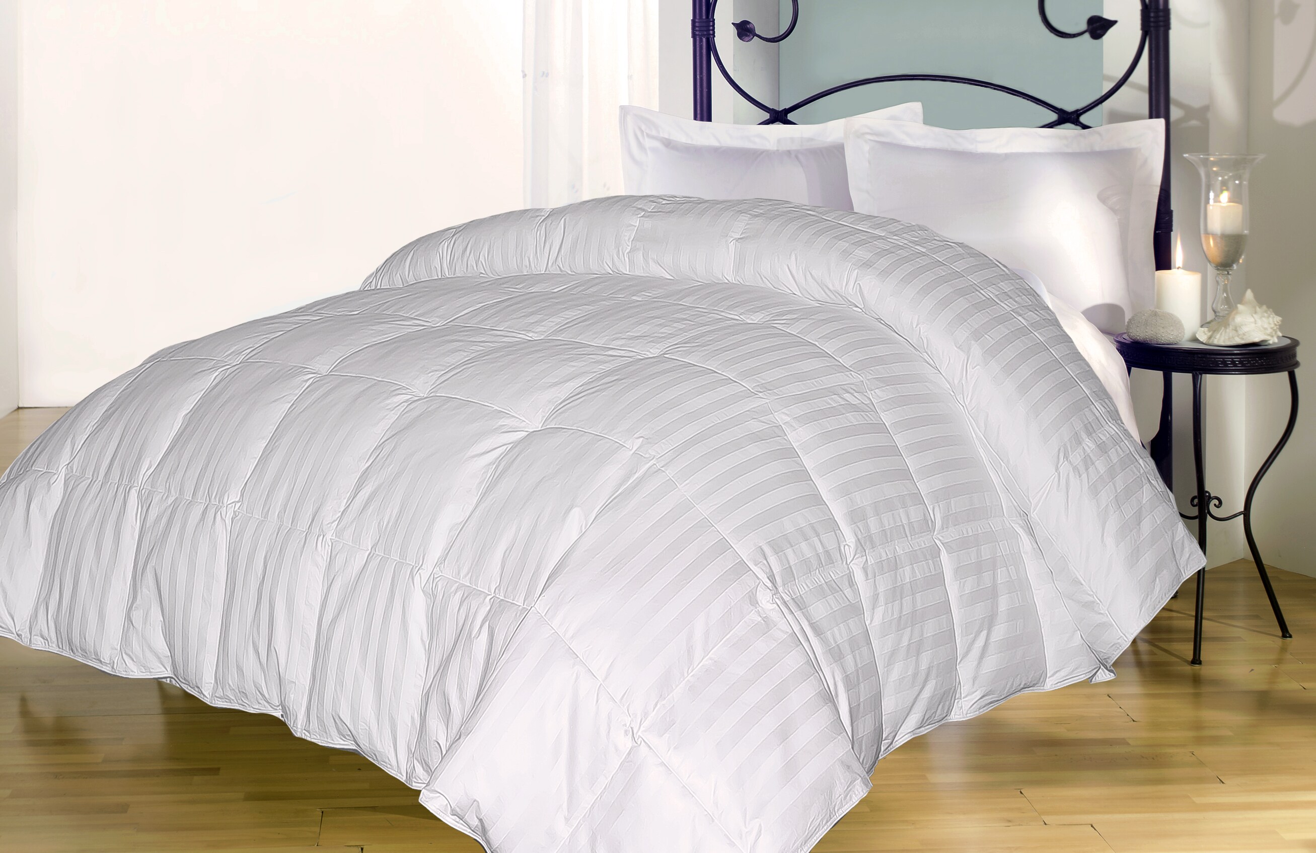 white damask stripe duvet cover