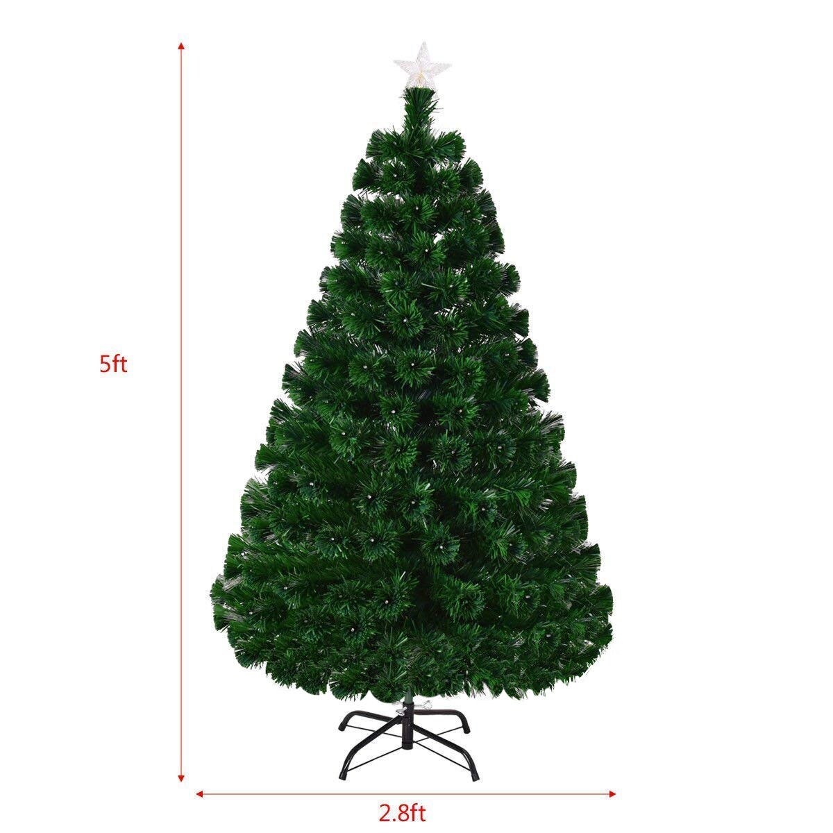 LED Metal Christmas Tree Black 180 or 240 cm-Decorative Christmas Tree Outdoor 