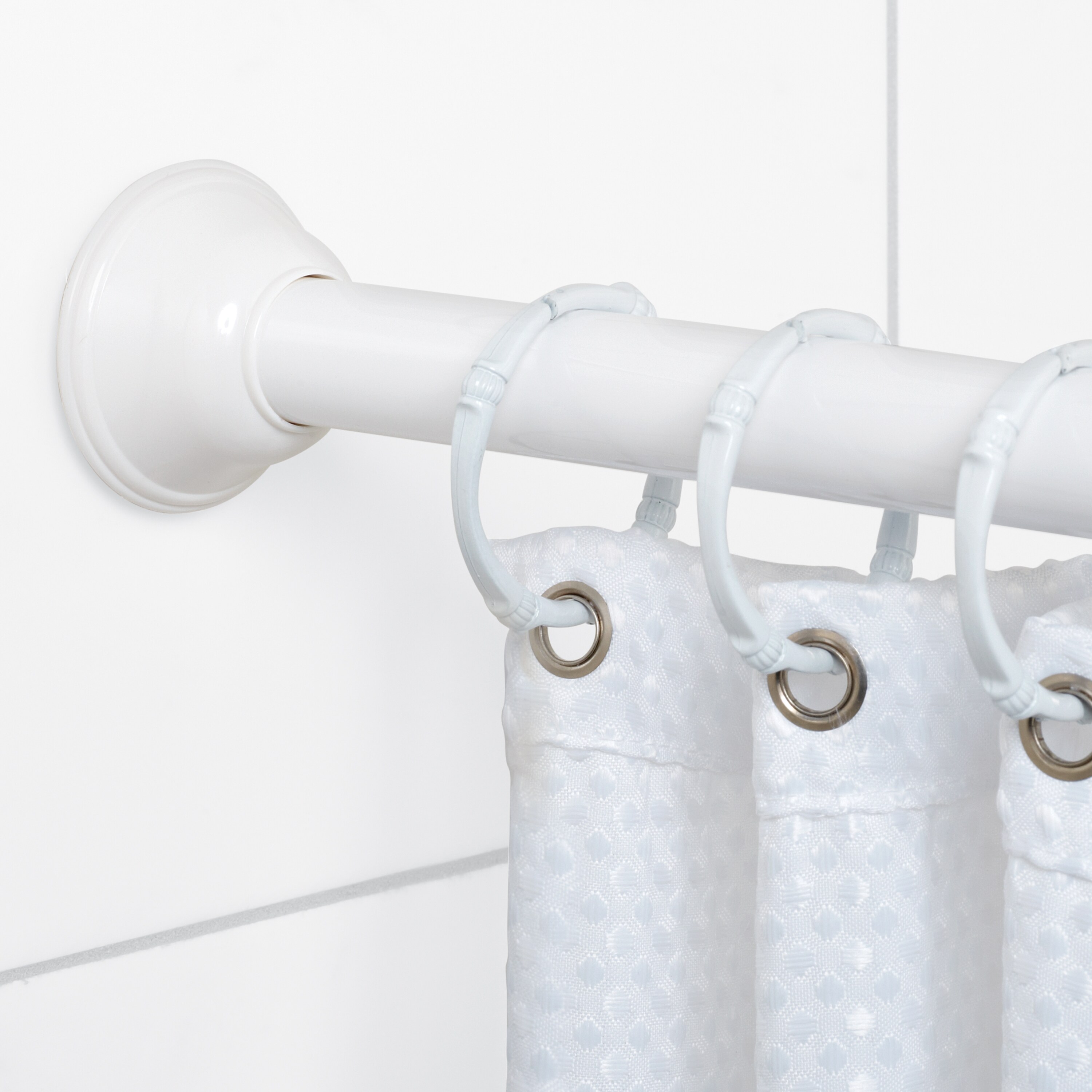43 Inches to 72 Inches,... Zenna Home 771SS Tension Bathroom Shower Curtain Rod 
