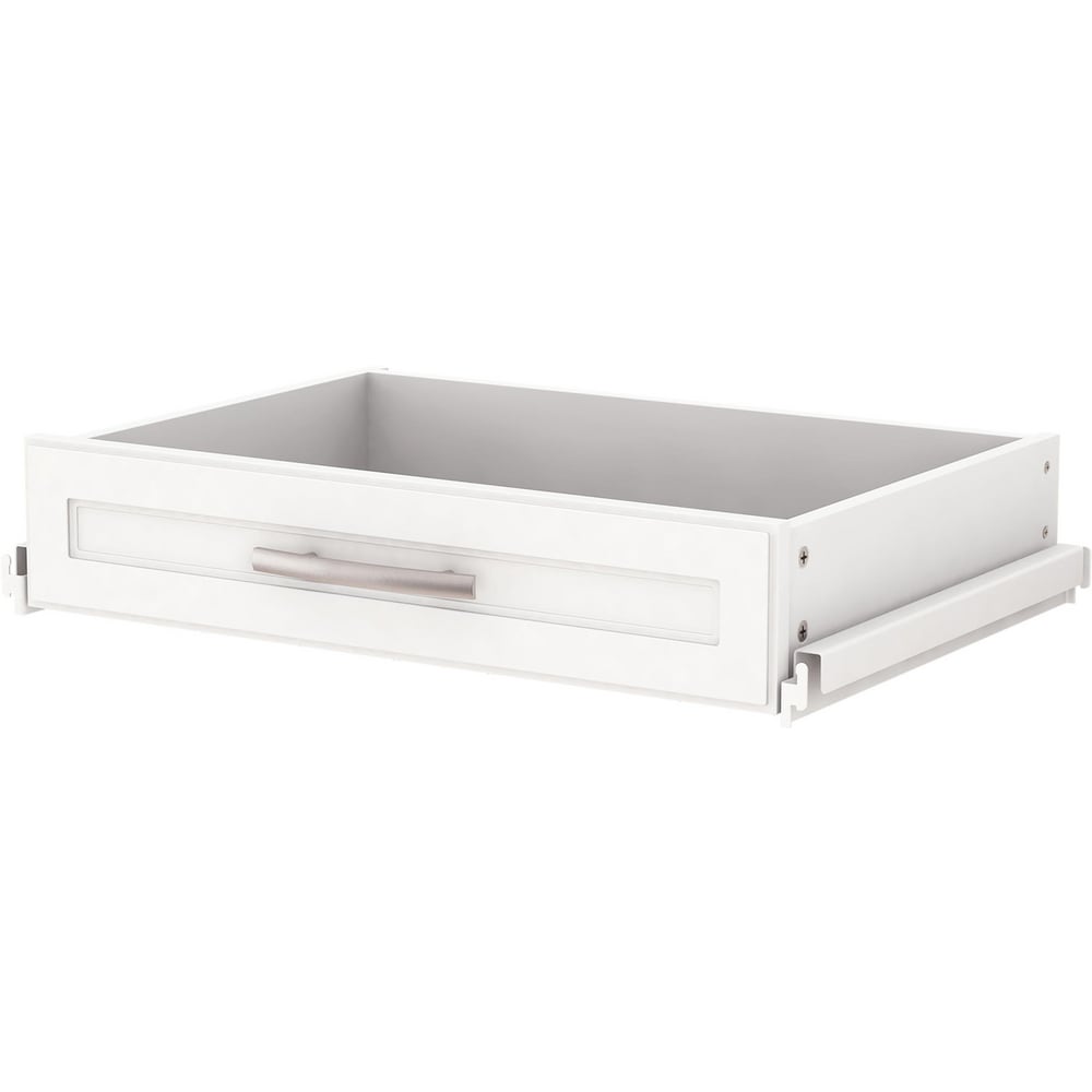 climax kloon Plak opnieuw Closets by Liberty 14.8819-in x 4.2126-in x 20.6693-in Classic White Drawer  Unit in the Wood Closet Accessories department at Lowes.com
