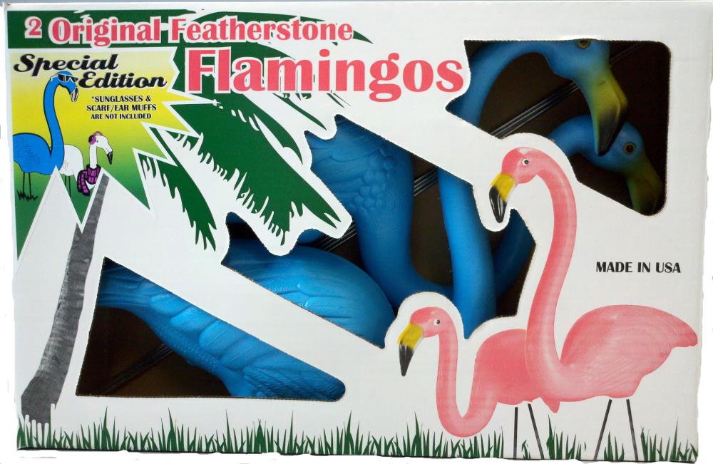 NEW MINIATURE PINK FLAMINGO TIMELESS MINIS FOR DOLLHOUSE OR CRAFT 