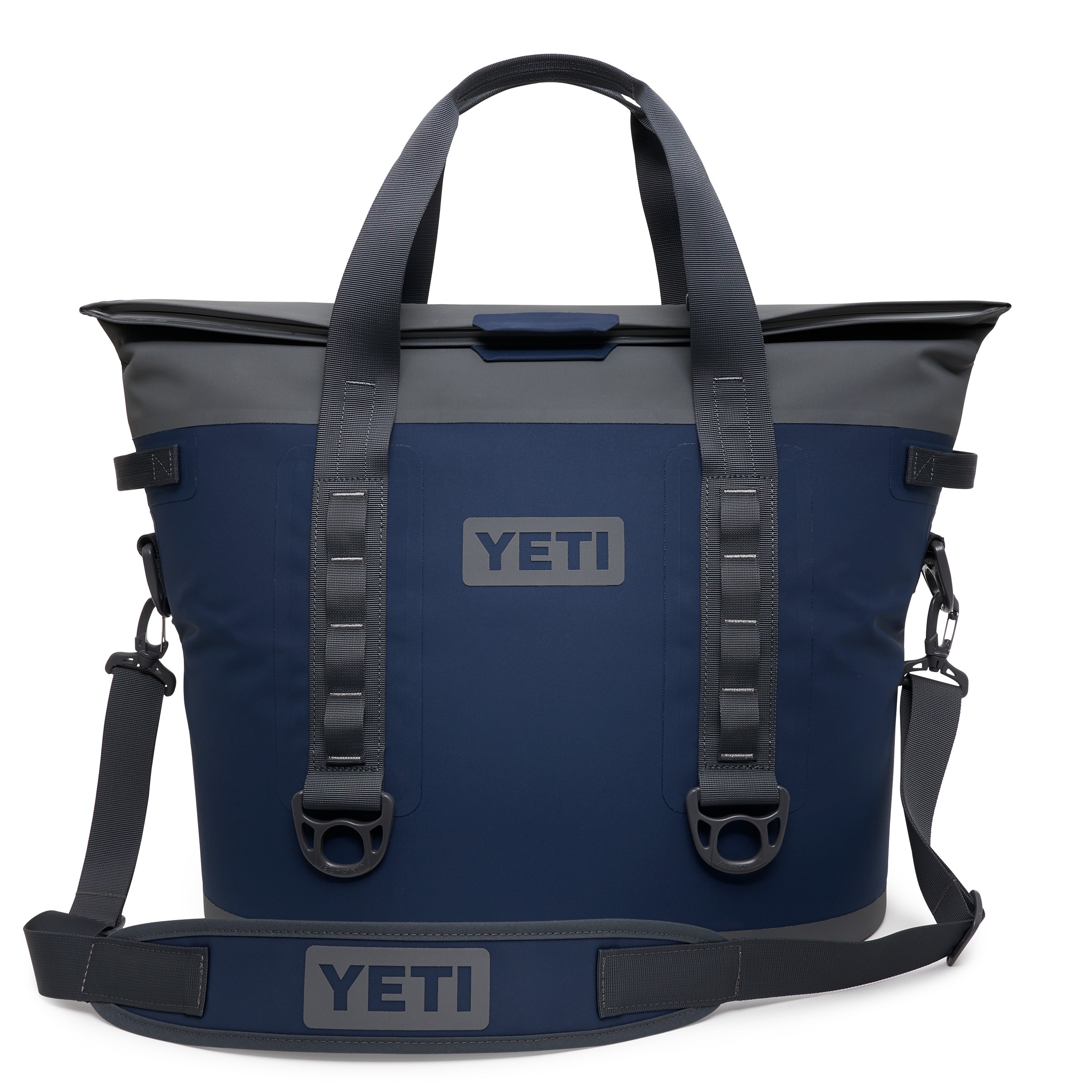 YETI Hopper M30 Insulated Bag Cooler, Navy in the Portable Coolers 