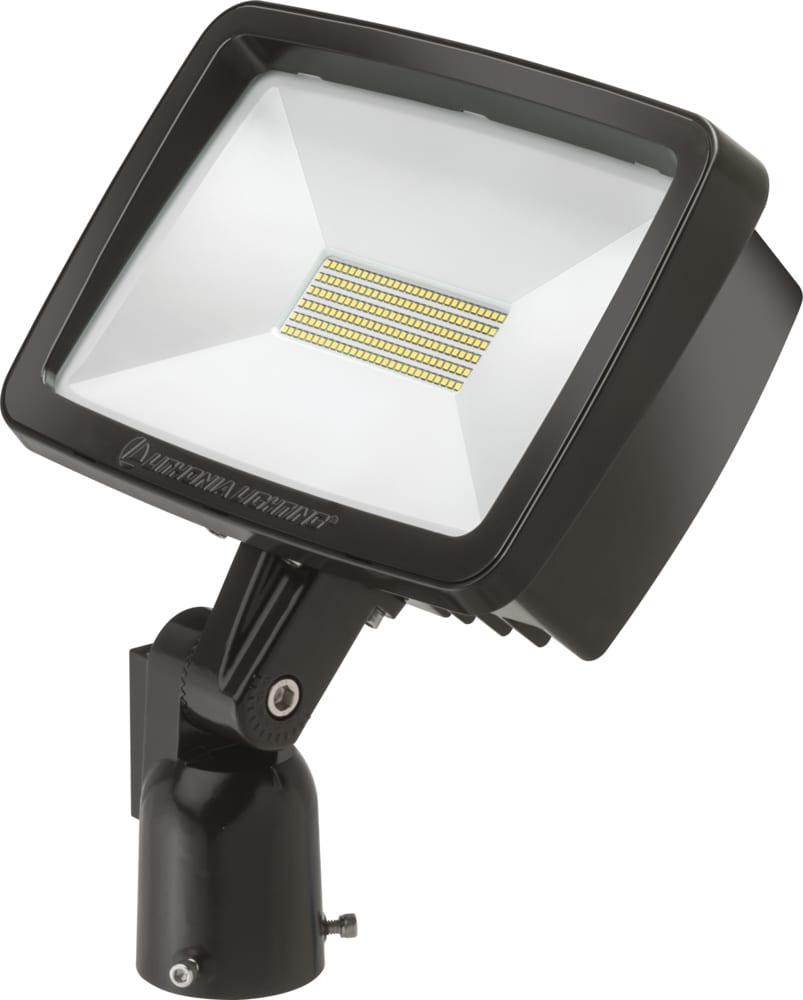 Lithonia Lighting 13200-Lumen Dark Bronze LED Outdoor Switch-Controlled  Floodlight