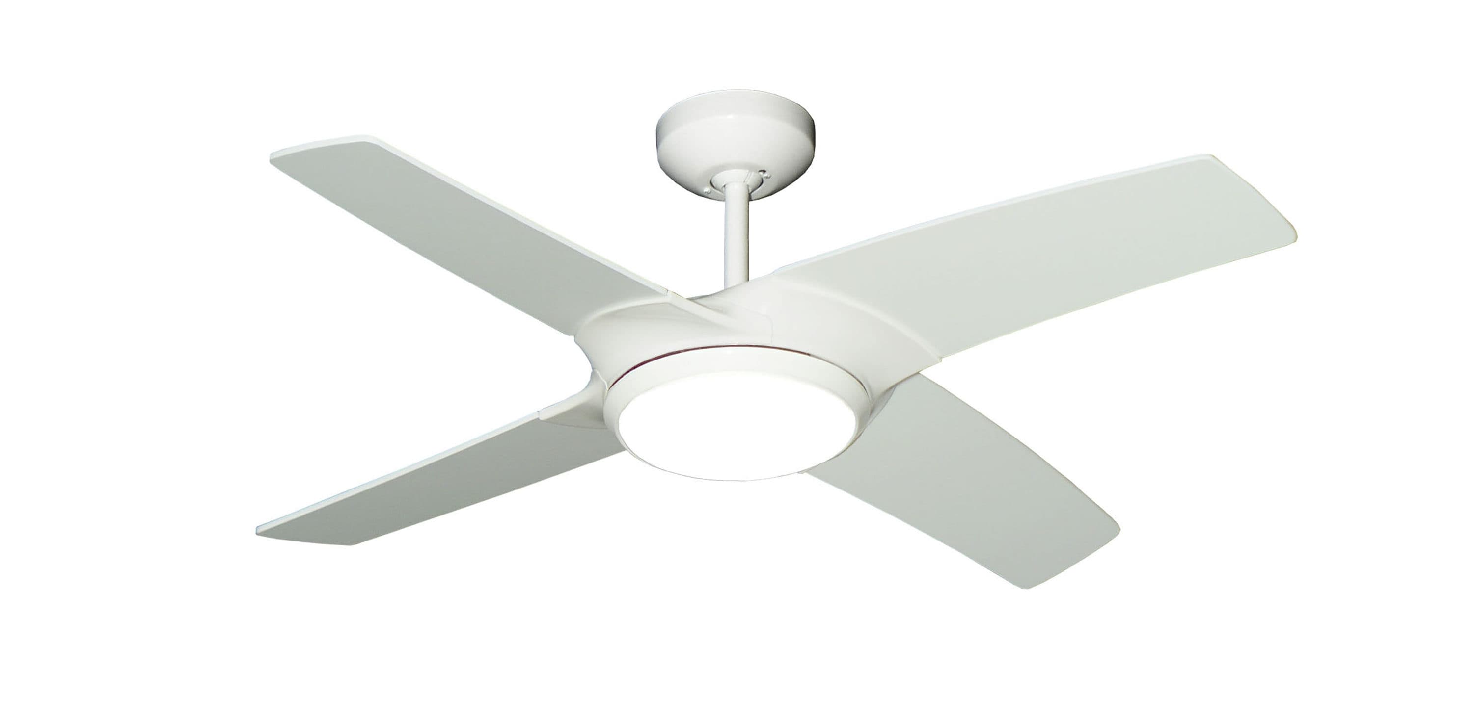 TroposAir Starfire 42-in Pure White LED Indoor Propeller Ceiling 
