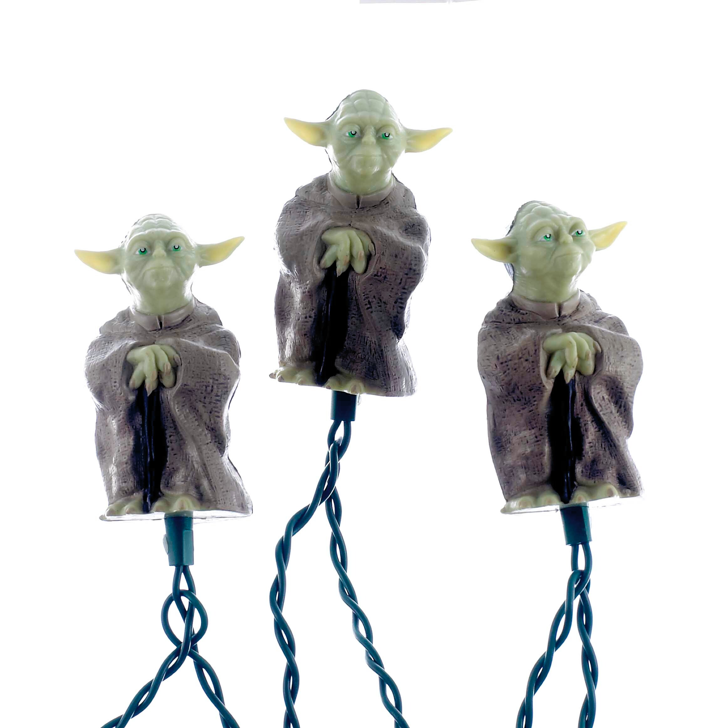 yoda fairy lights