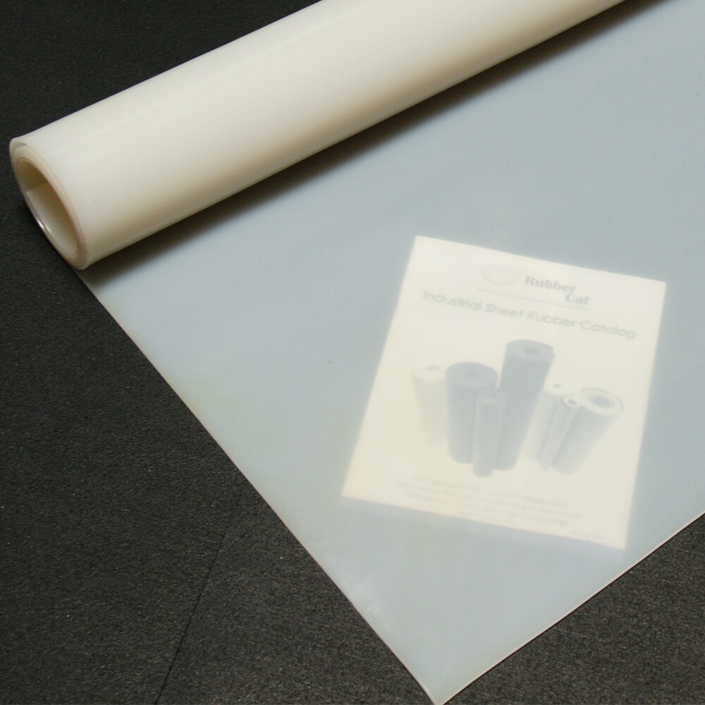 50A FDA Silicone Rubber Roll No Adhesive Long 1/4 Thick x 36 Wide x 7 ft