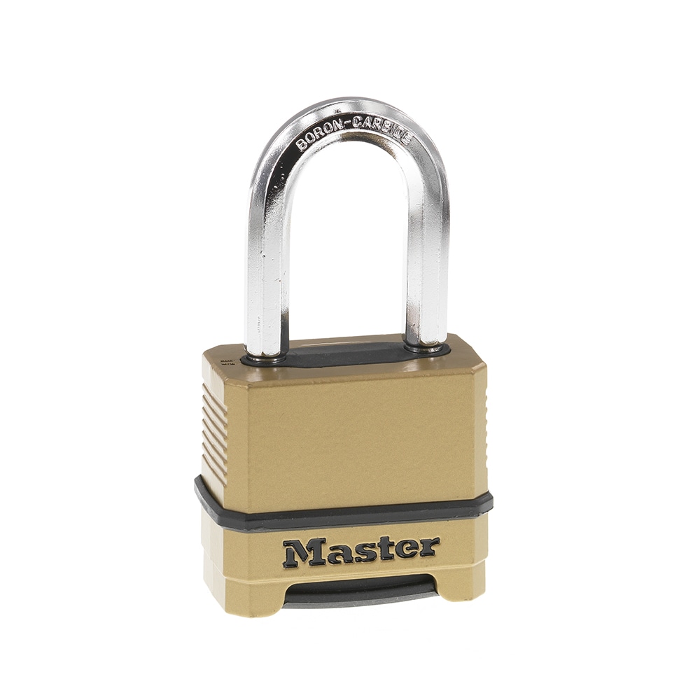 Heavy Duty Combination Padlock with Shrouded Shackle Weatherproof 70 mm Wide New 