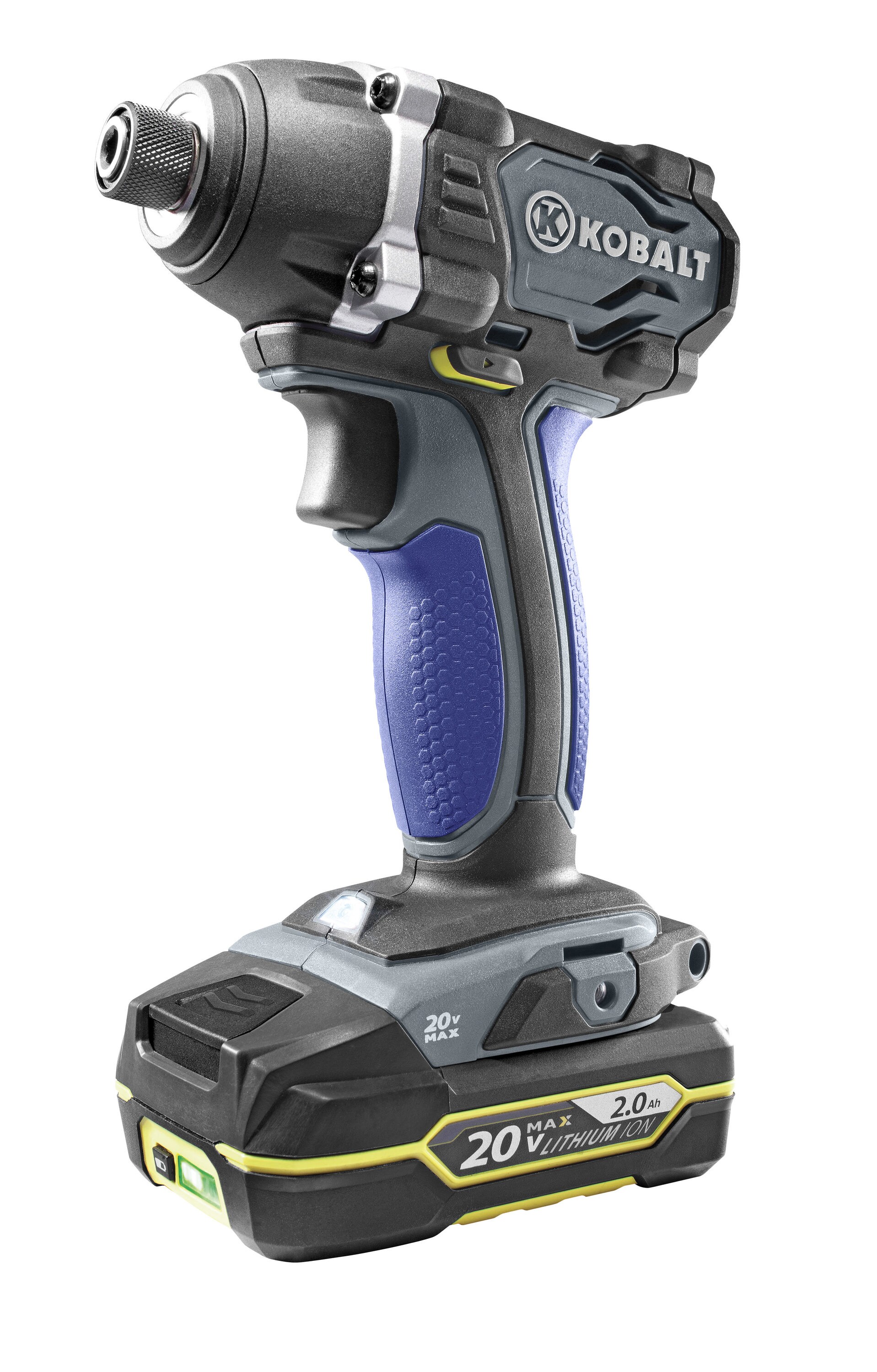 Kobalt 20-Volt Variable Speed Cordless Impact Driver (1-Batteries) in lowes impact wrench rental