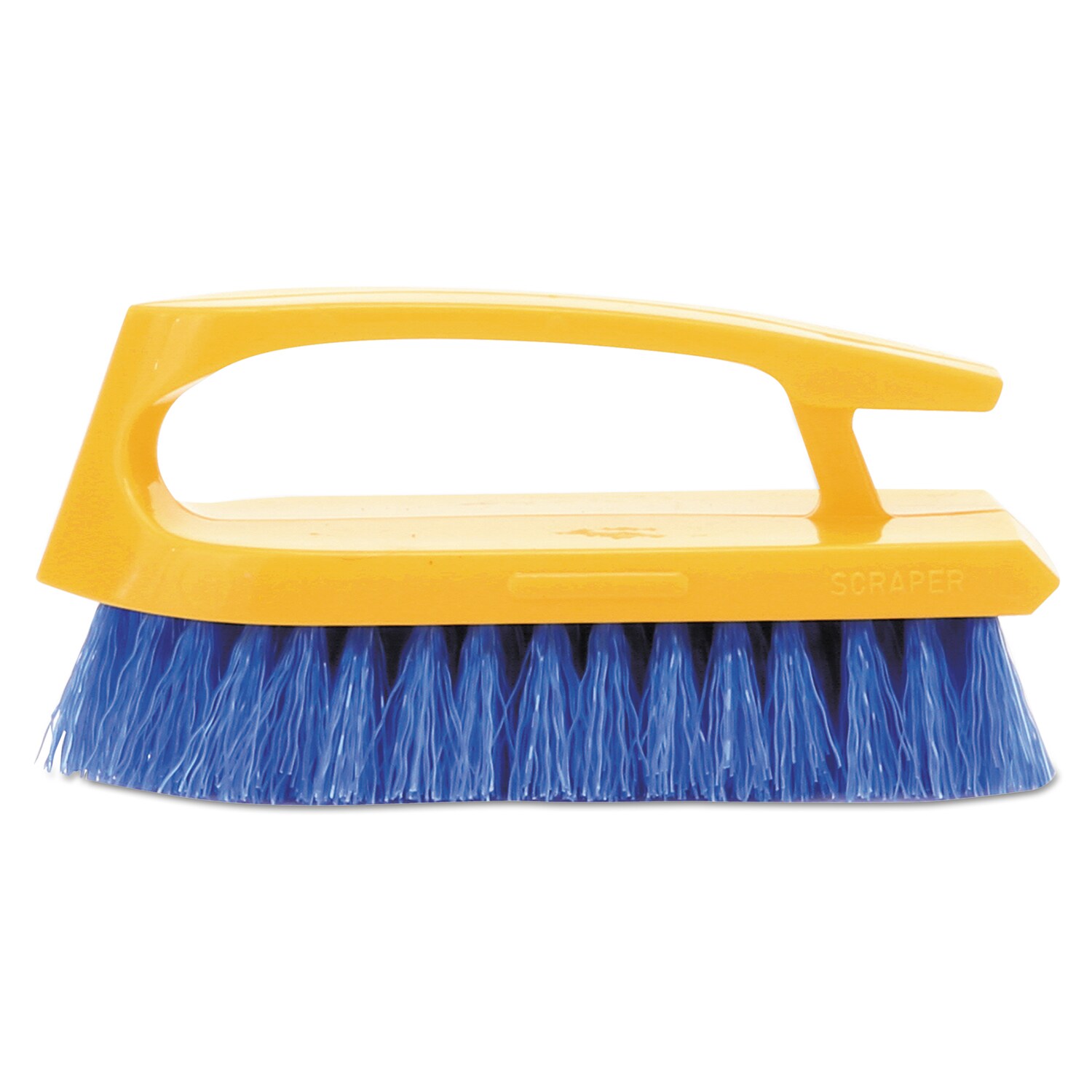 LOT OF 6 RUBBERMAID DECK,SIDEWALK OR PORCH CLEANING BRUSHES # 6337 BLUE 