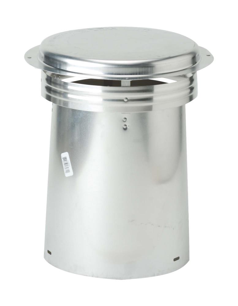 4 In Diameter Aluminum Round Back Roof Jack Vent Cap for Existing Duct Work for sale online 