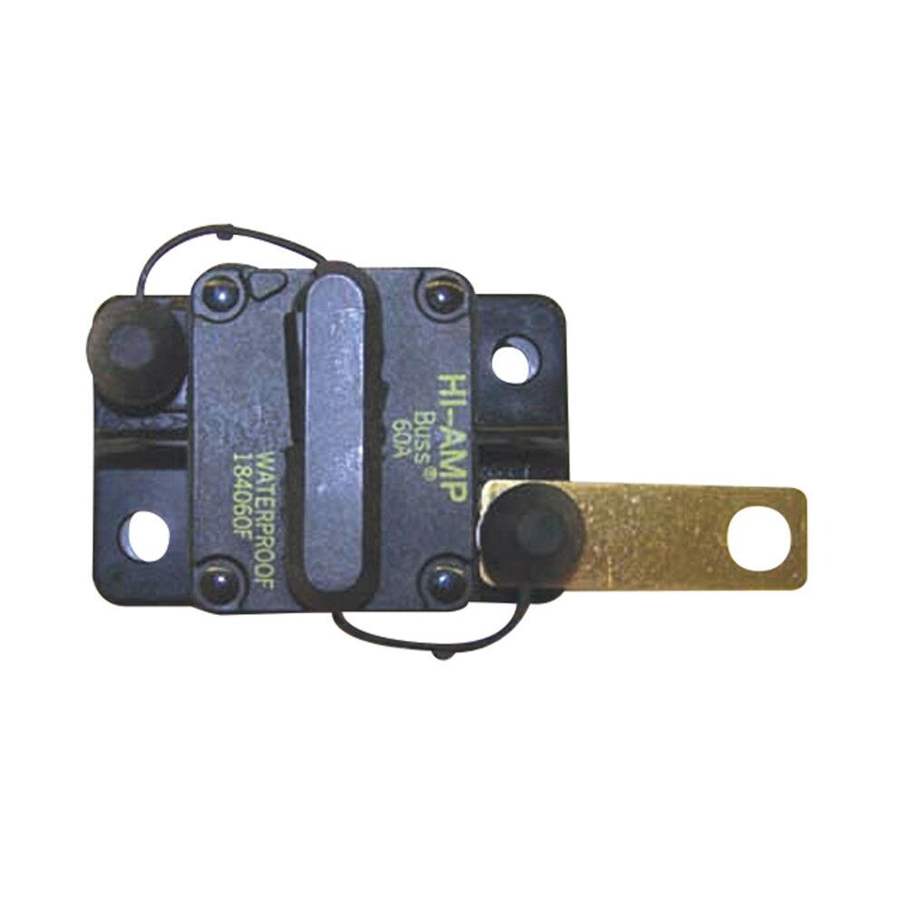 VLYNX VCB60 12V/24V/36V/48VDC 60 Amp Resettable LIFT GATES Circuit Breaker 