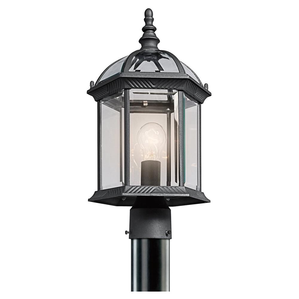 Kichler New Street 100-Watt 18-in Black Traditional Post Light in the Post  Light Parts department at Lowes.com