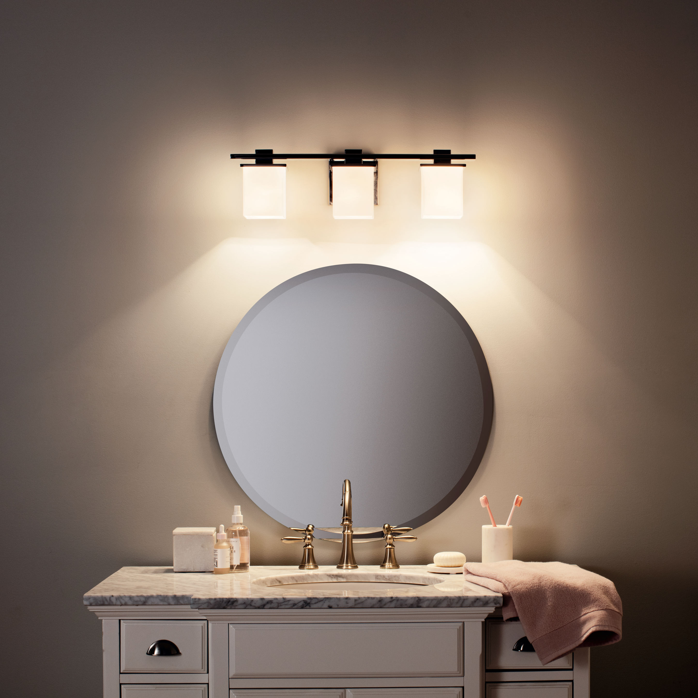 Details about   Kichler Tully 2-Light Chrome Modern/Contemporary Vanity Light 45150CH 