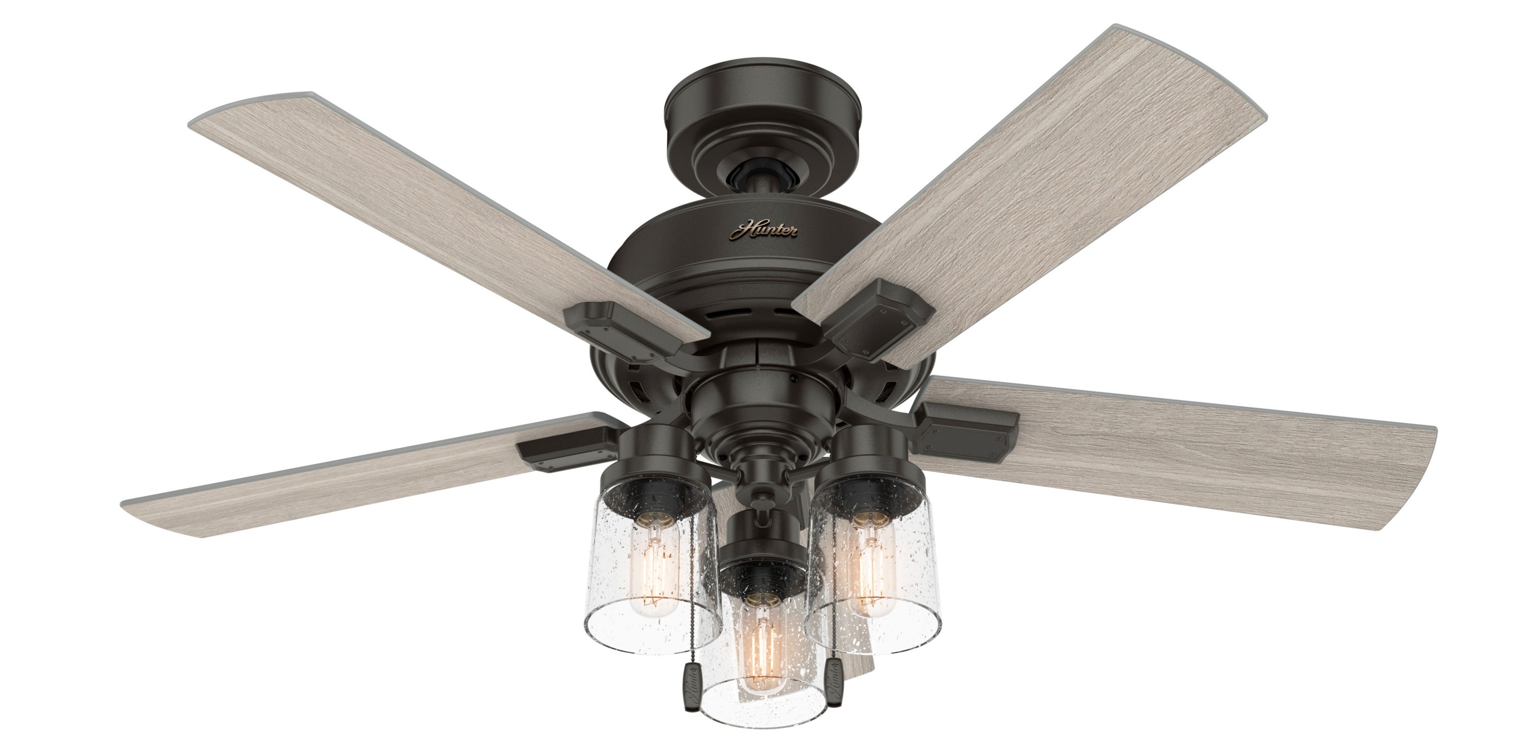 44" New Bronze LED Indoor Ceiling Fan with Light Kit 