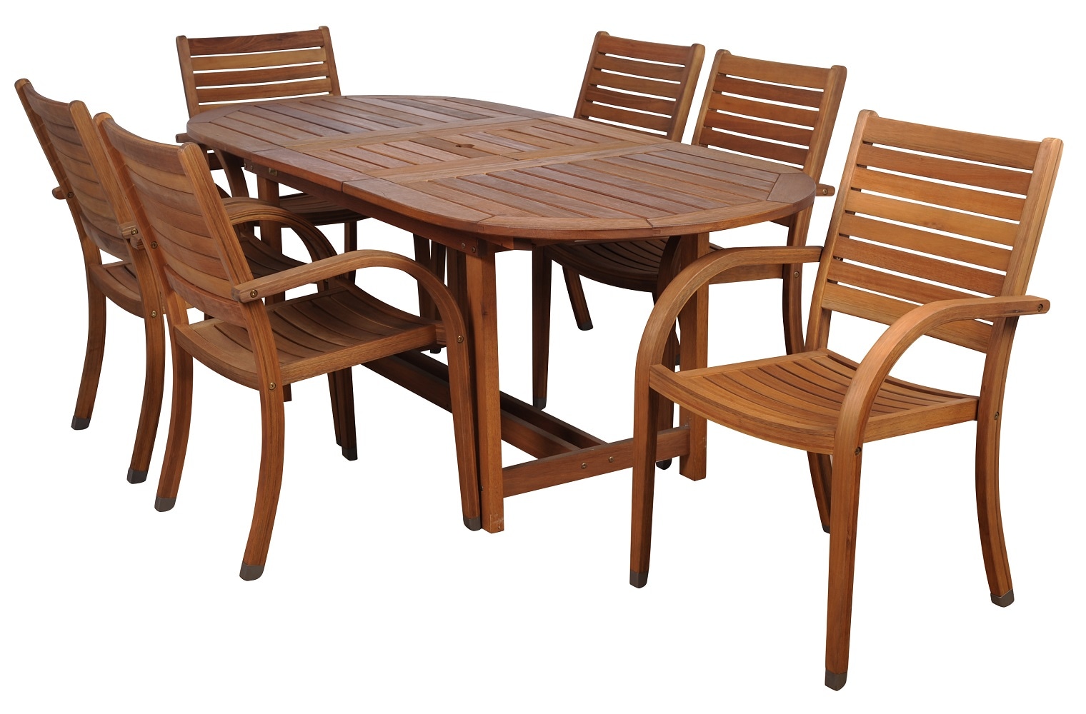 amazonia arizona eucalyptus patio dining set