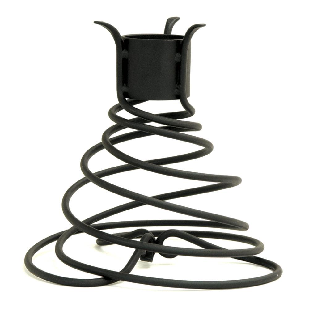Gaze Ball Holder Small Helix Globe Stand Powder-Coated and Hand-Welded to Ensure Years of Use and Enjoyment Weatherproof; Can Be Used Indoors or Out Stand Is 8 Tall Beautiful Spiral Design 