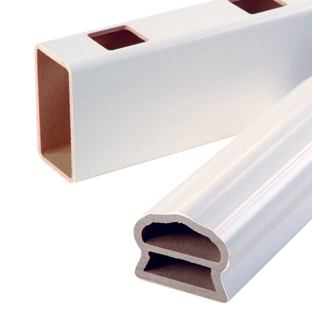 Fiberon fiberail Composite rambarde Blanc deck Post Manches 100 in x 4 x 4 environ 254.00 cm