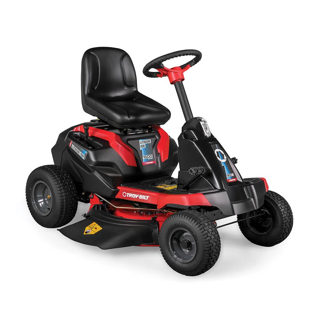 TroyBilt TB30 E 56 Volt 30in Battery Riding Mower in the Electric Riding Lawn Mowers