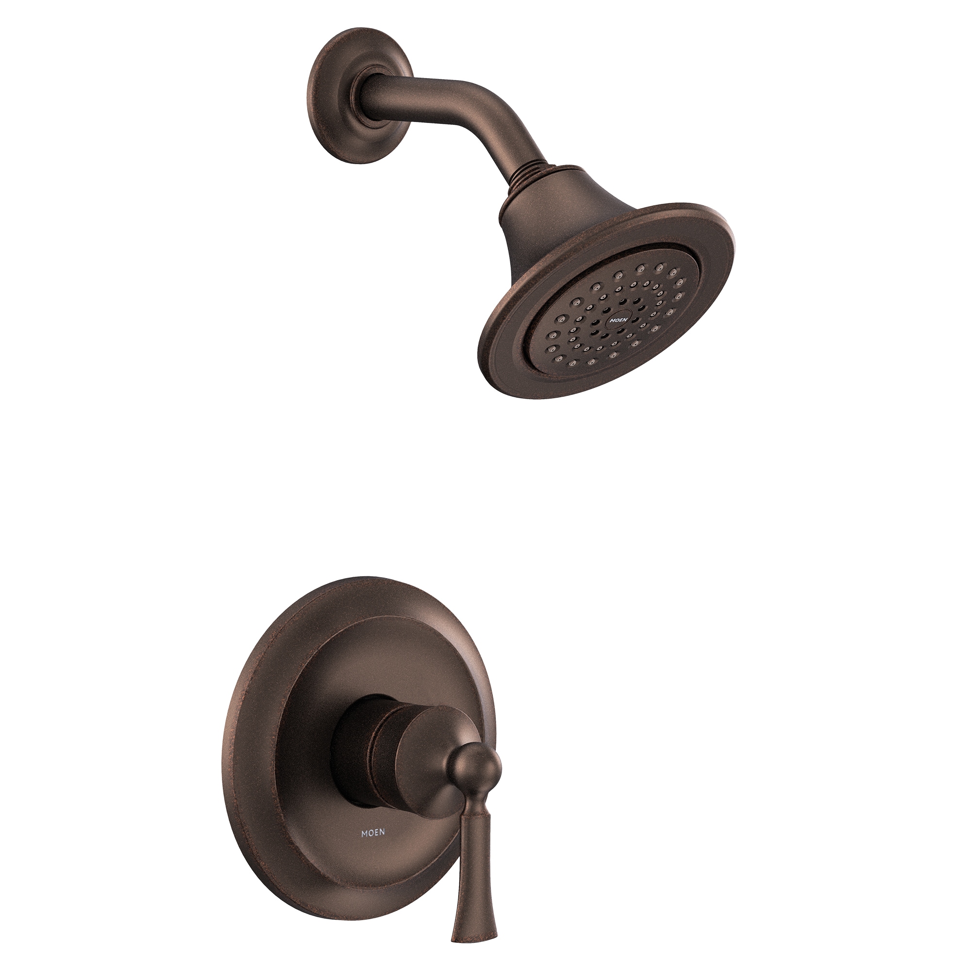 Moen Wynford Oil Rubbed Bronze 1-handle Shower Faucet (Valve Not 
