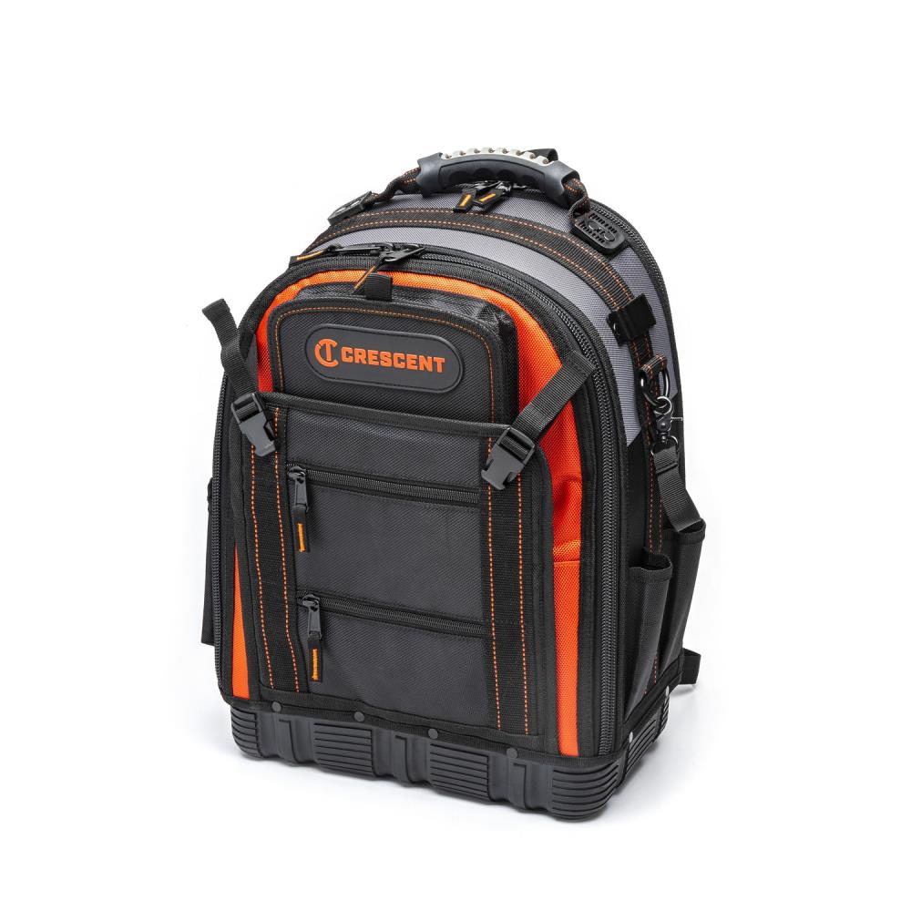Crescent Tradesman Tool-Bag 18-in Zippered Backpack