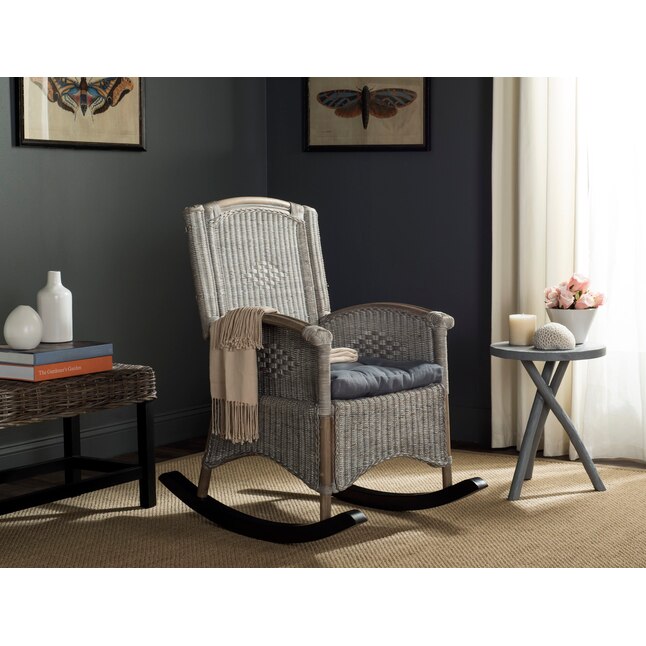 Safavieh Home Collection Aria Antique Grey Rocking Chair 