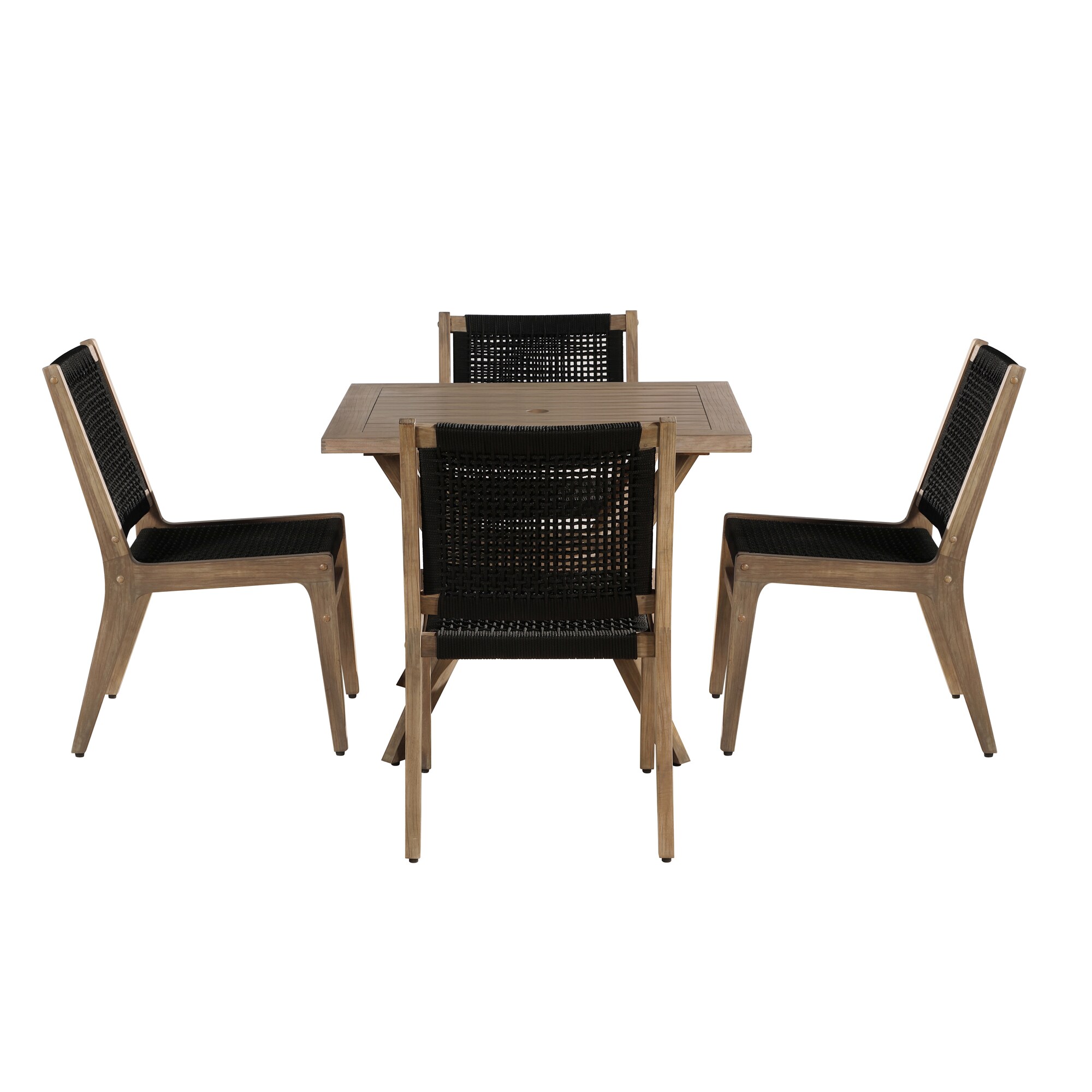 OVE Decors Quinn 5Piece Tan Patio Dining Set in the Patio Dining Sets