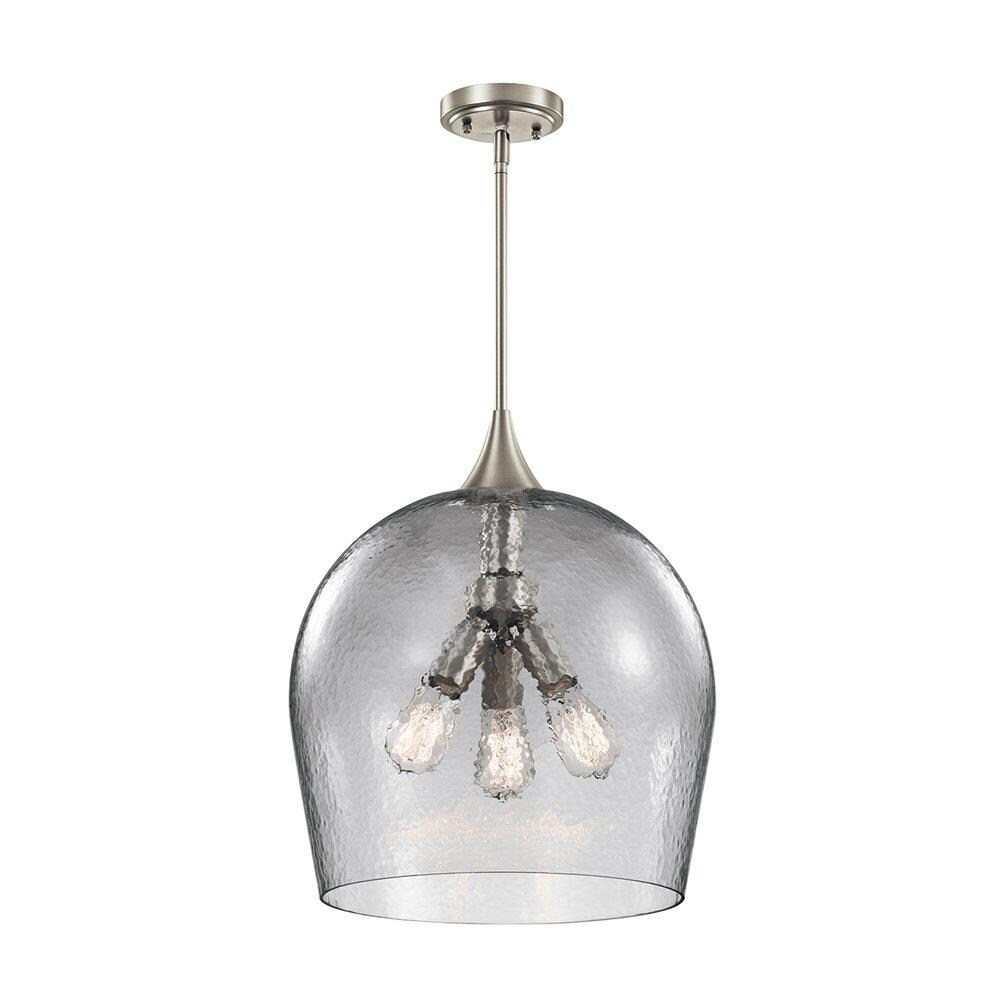 black trapeze pendant light