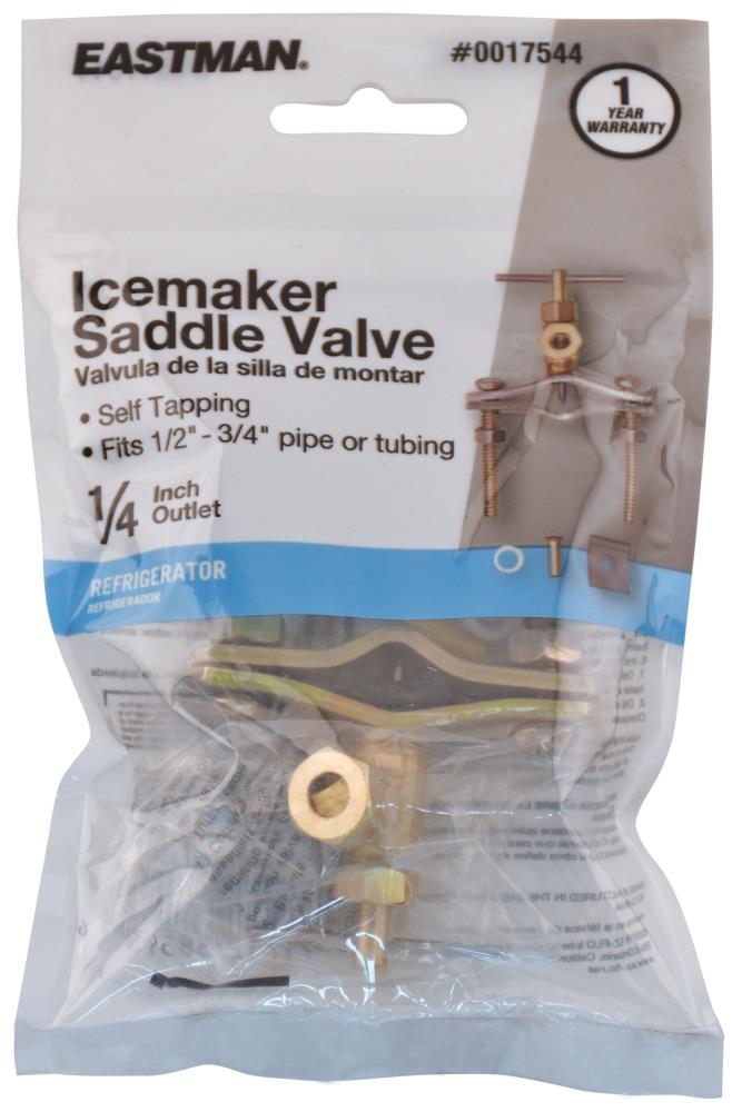 saddle type shutoff valve