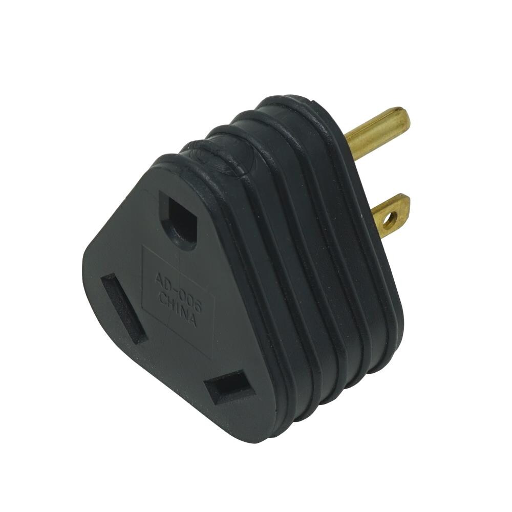 RV Plug,30A RV Plug Adapter TT‑30P to L5‑30R Copper Internal Wire Reliable Weatherproof Corrosion Resistant Power Electrical Supplies 