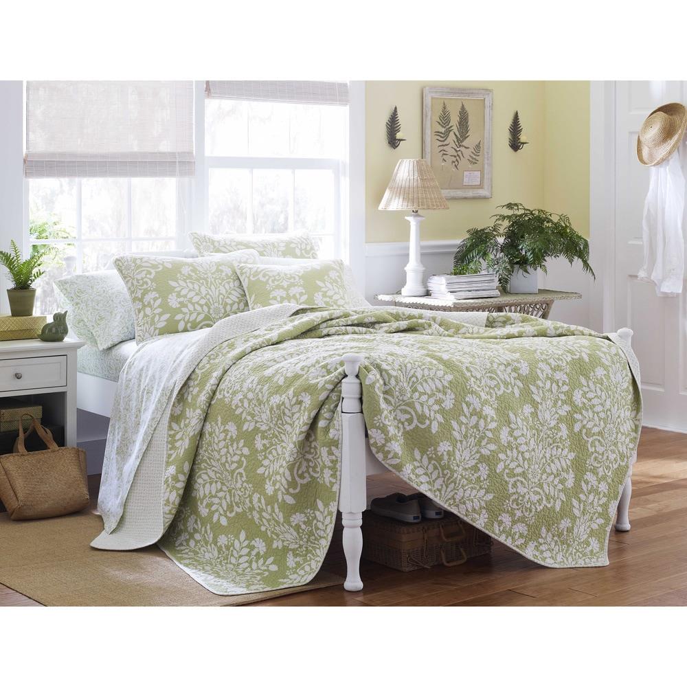 Laura Ashley HomeRowland CollectionLuxury Premium Ultra Soft Quilt Cove... 