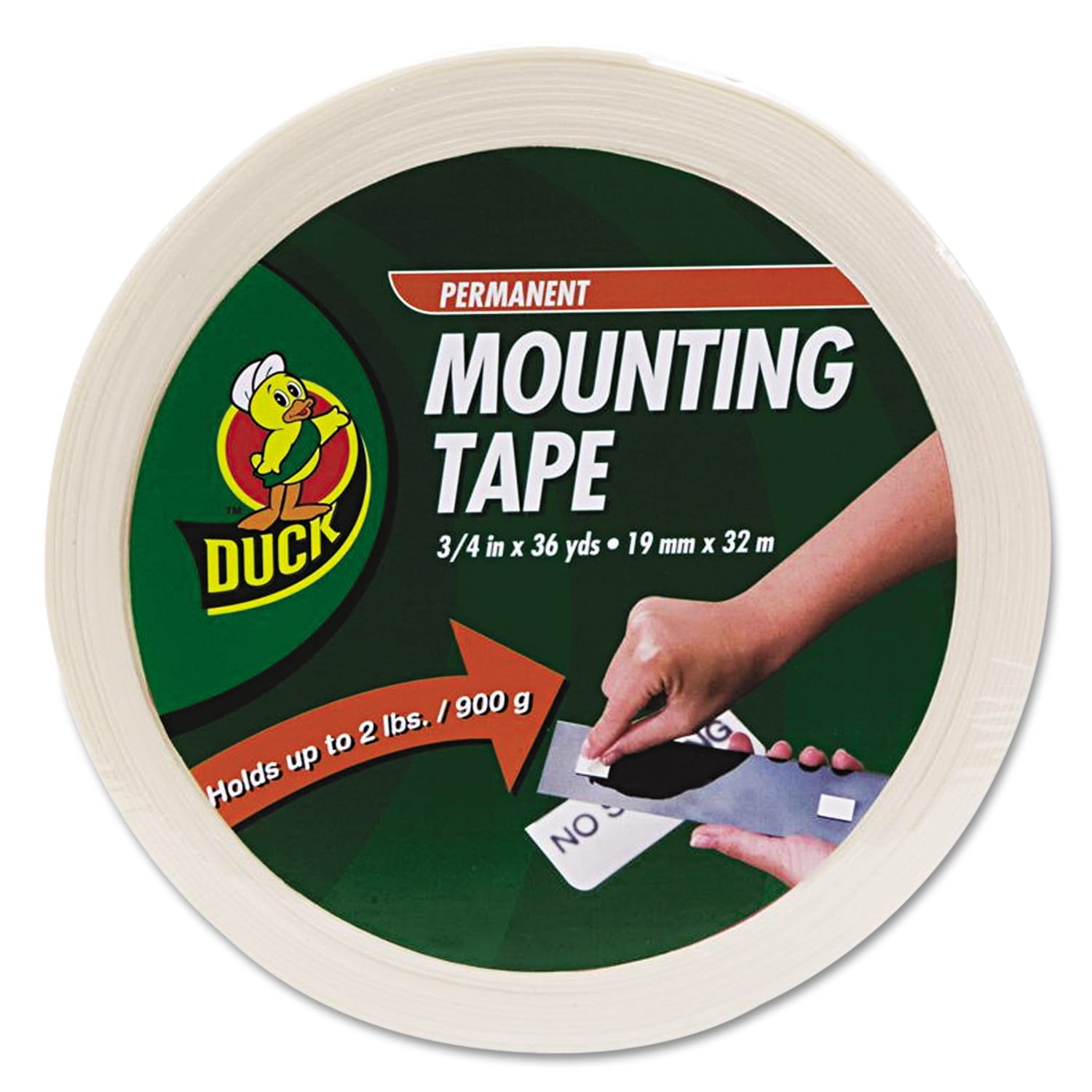 36 Feet Duck® Double-Sided Duct Tape 1.41 Width x 12 Yards Case of 8 Rolls by Electriduct 