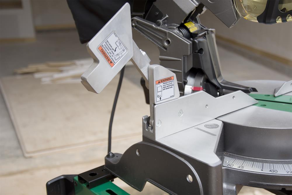 Hitachi 12in 15Amp Dual Bevel Compound Corded Miter Saw at