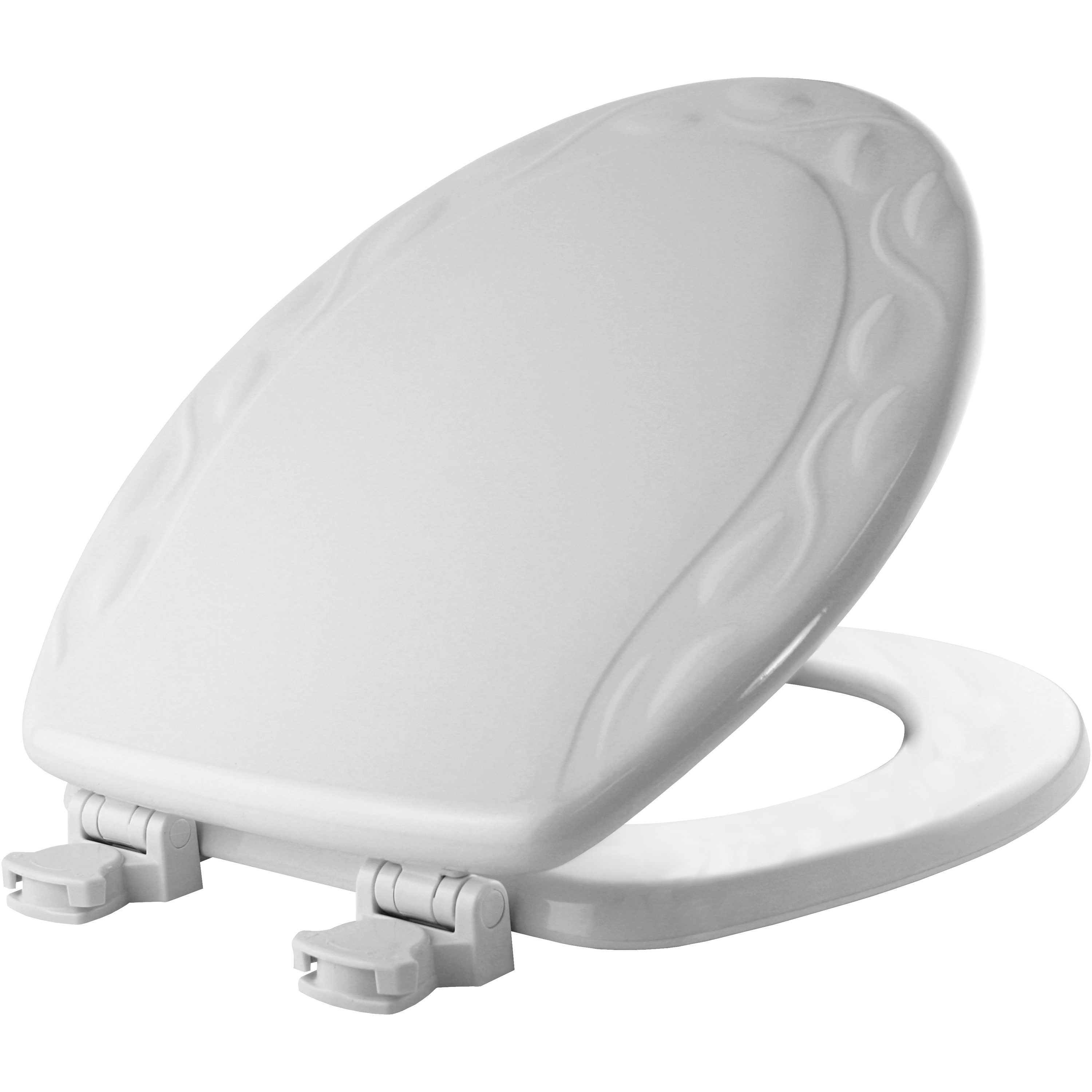 Church White Round Toilet Seat in the Toilet Seats department at