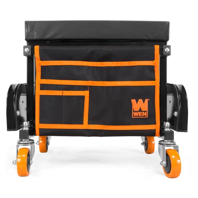 WEN Garage Glider Rolling Tool Chest Creeper Seat Ball Bearing Swivel Casters